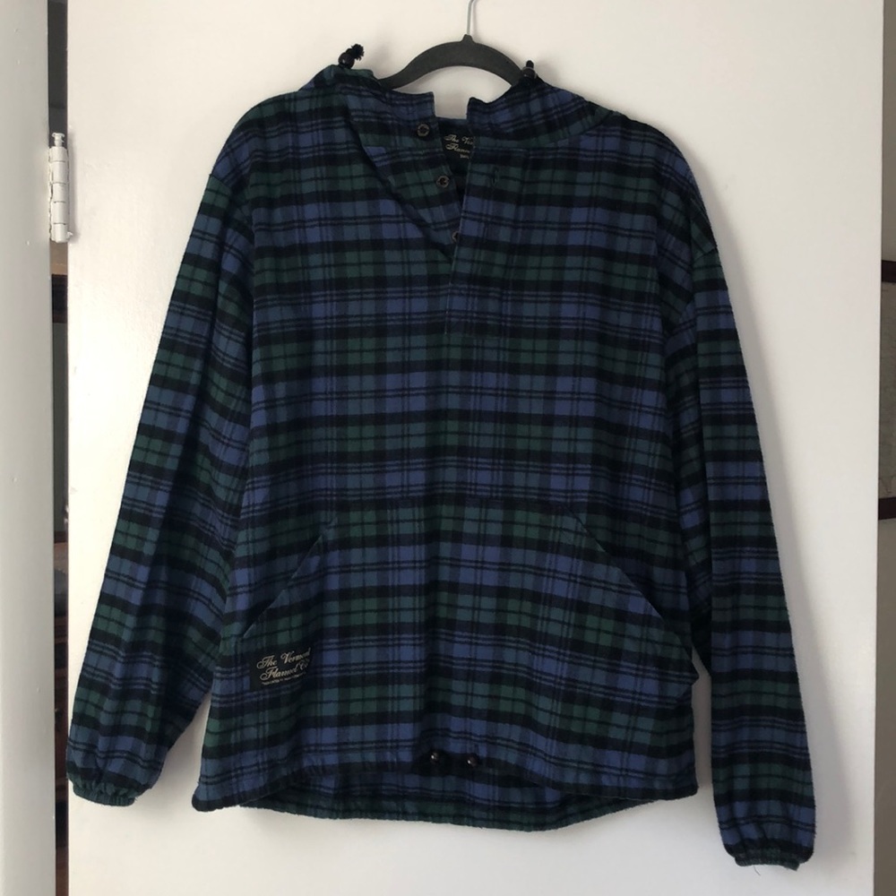 Men’s The Vermont Flannel company  fleece hoodie